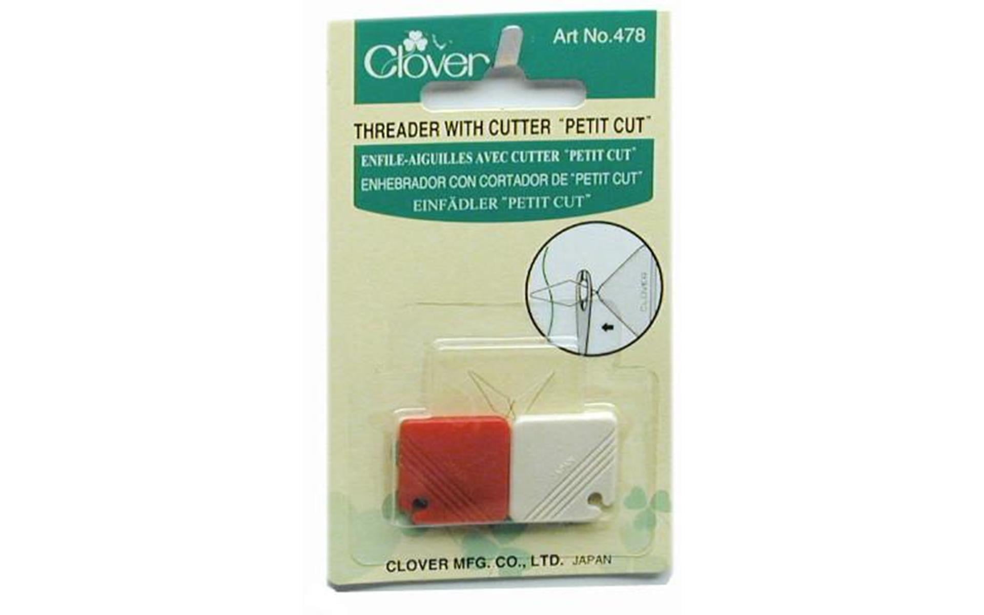 Clover Threader With Cutter Petit Cut Part No 478