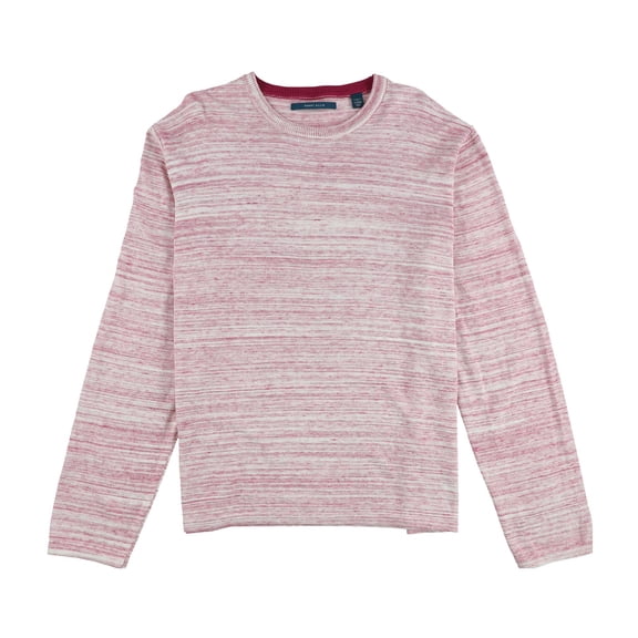 Perry Ellis Mens Space-Dyed Pullover Sweater, Red, XX-Large