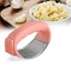thumbnail image 2 of Fiudx Prensador de Ajo, Picadora de Acero Inoxidable con Mango Ergonómico, Triturador de Ajo con Movimiento Oscilante, Herramienta de Cocina Abs Duradera, Ideal para Preparar Alimentos, Regalo para C, 2 of 4