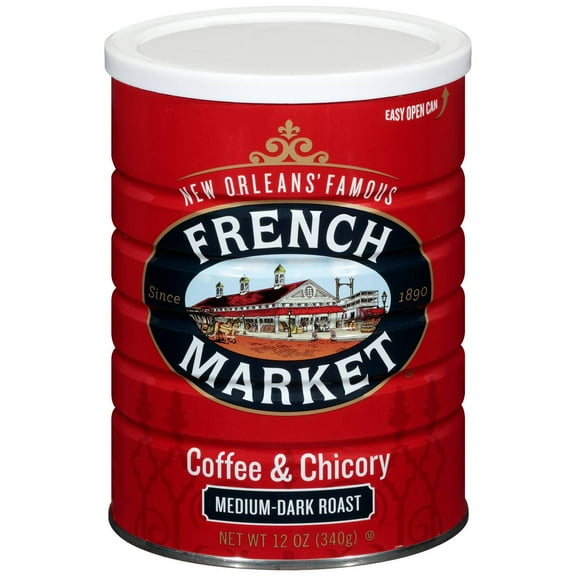 French Market Coffee & Chicory Medium-Dark Roast Coffee