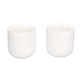 thumbnail image 4 of Taza de café hecha a mano, 2 piezas Taza de café biselada de cerámica Bisel Taza de café Solución innovadora, 4 of 13