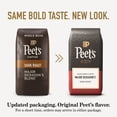 thumbnail image 5 of (2 pack) Peet's Coffee Major Dickason's Blend  Premium Dark Roast Whole Bean Coffee, Arabica, 18 oz, 5 of 12