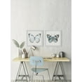 thumbnail image 3 of Marmont Hill Lovely Blue Butterflies Diptych, 3 of 6