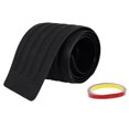 thumbnail image 2 of Car Door Protector Rear Styling Rubber Guard 90CM Plate Stickers Rubber 90CM Black Scuff Universal Protective Strip Pad Trunk Sill Protection for Cars, 2 of 9