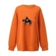 thumbnail image 5 of ICHUANYI Clearance Women Casual Full Sleeve Round Neck Tops Loose Blouse Valentine's Day Print Graphic Sweatshirt ICHUANYI "ICHUANYI", 5 of 6