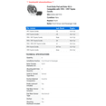 thumbnail image 2 of Front Brake Pad and Rotor Kit 6 - Compatible with 1993 - 1997 Toyota Corolla - Autopart Premium, 2 of 2