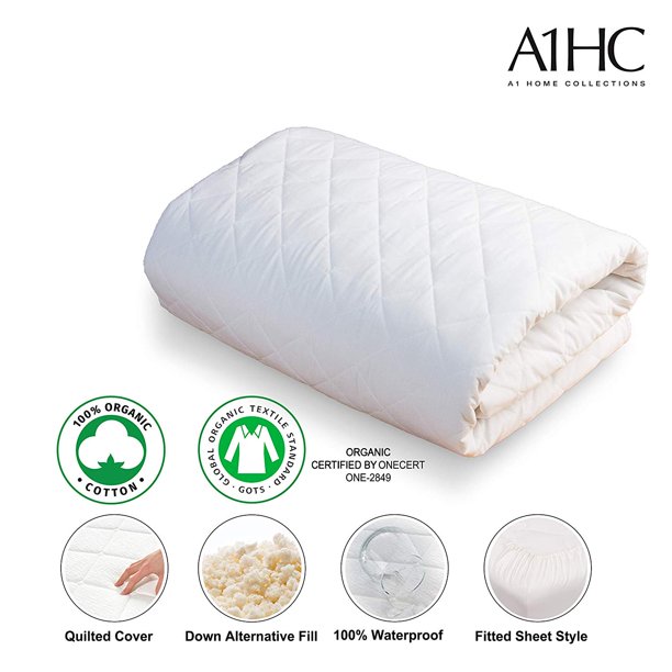 100 Organic Cotton Stretchable and Waterproof treated mattress