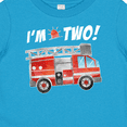 thumbnail image 4 of Inktastic I'm 2 Fire Truck 2nd Birthday Boys or Girls Baby T-Shirt, 4 of 5