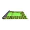 thumbnail image 2 of Ahgly Company Indoor Rectangle Abstract Green Modern Area Rugs, 7' x 9', 2 of 4