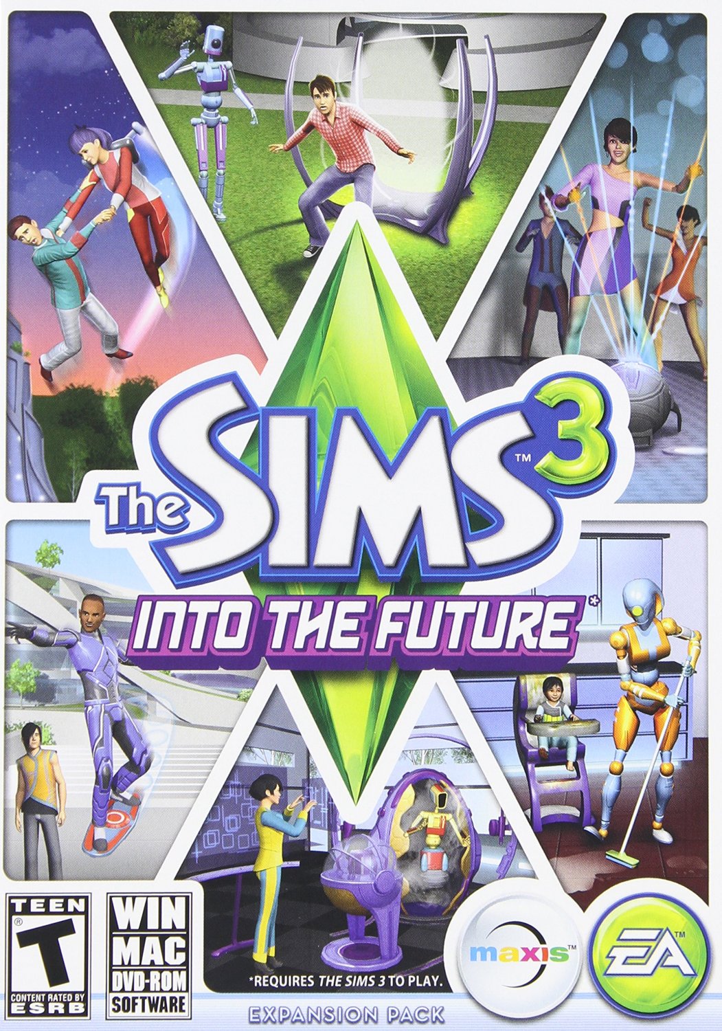 Ea The Sims 3 Into The Future - Simulation Game Retail - Dvd-rom - Mac, Pc (73089) - image 5 of 5