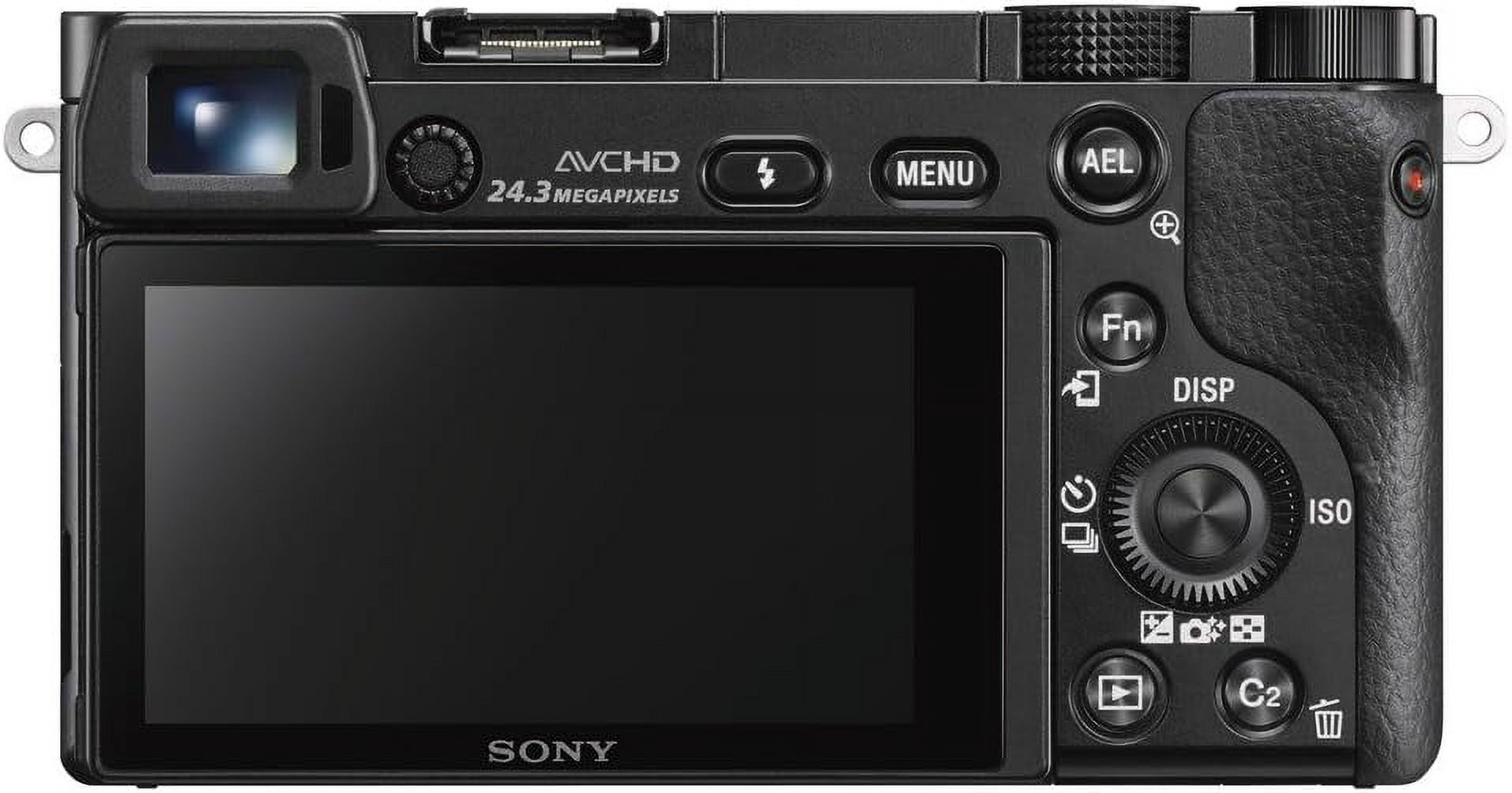 Sony Alpha a6000 Mirrorless Interchangeable-lens Camera - Black - image 2 of 2