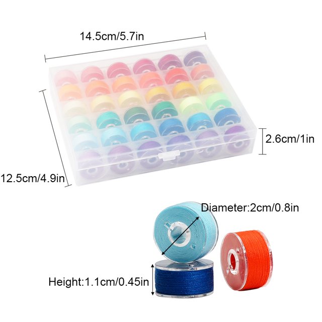Thread Holder Embroidery Tailor Crafting Quilting Sewing Storage Case Portable Machine Storage Bobbins Wire Organizer Dressmaking Winder Spools Type 2