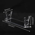 thumbnail image 2 of HHUXIUE lightsaber stand lightsaber display stand lightsaber holder sword stand knife display stand acrylic desktop lightsaber stand display (Transparent), 2 of 7