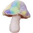 thumbnail image 1 of Pillow Mushroom Pillow Floor Pillow Sofa Cushion Home Decor Pillow Reading Pillow (Purple, 32 cm), 1 of 4