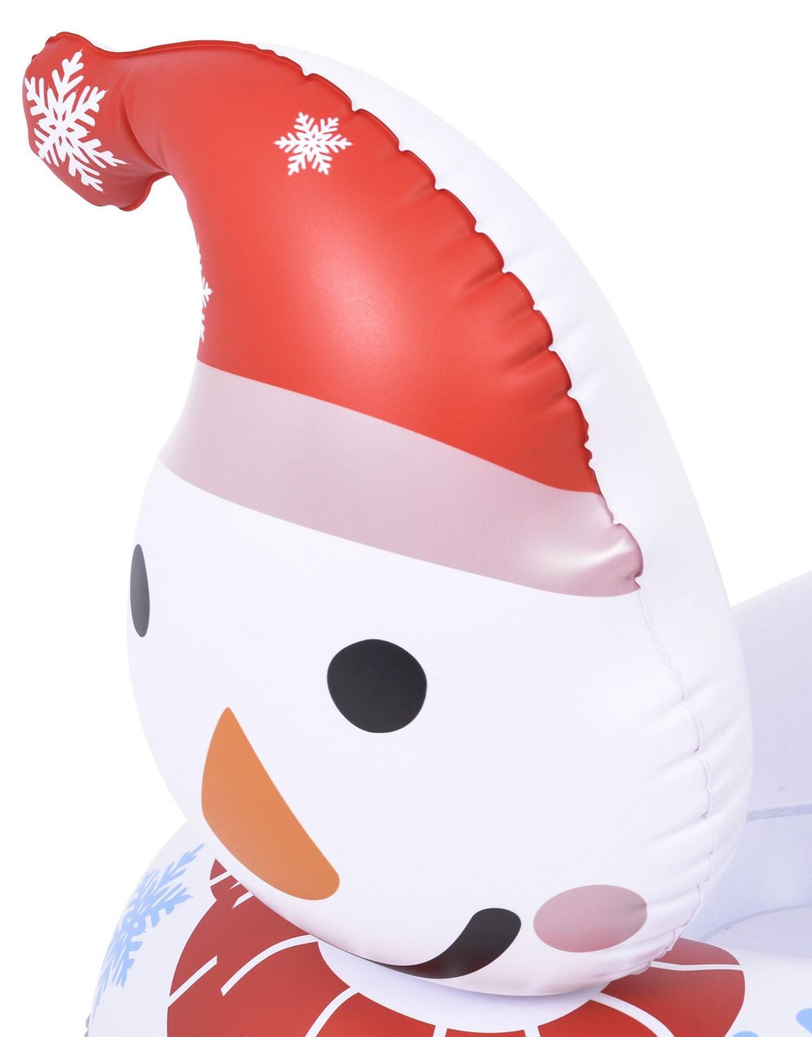 Pathfinder Unisex Inflatable Snowman Dual 2 person snow tube for ages 3 years +