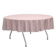 thumbnail image 1 of Ultimate Textile Reversible Shantung Satin - Majestic 60-Inch Round Tablecloth, 1 of 4