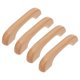 thumbnail image 1 of Cabinet Handle Furniture Handle Modern Minimalist Khaki Color Resistant to Deformation 4Pcs, 1 of 2