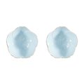 thumbnail image 1 of MasteelfCA 2PCS Flower Ceramic Seasoning Dipping Bowl Sakura Design Porcelain Sauce Dish Plate for Condiment Kitchen BBQ (Blue), 1 of 5