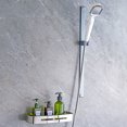 thumbnail image 3 of High Pressure Bathroom supplies Water Saving Shower Nozzle High Pressure Shower Head with Switch 4 Modes (Silver), 3 of 7