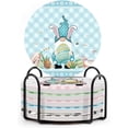thumbnail image 5 of asddcavvf Easter Series Insulated Absorbent Holiday Printed Ceramic Keep Your Desktop Dry（8） Small Mats for Tables, 5 of 5