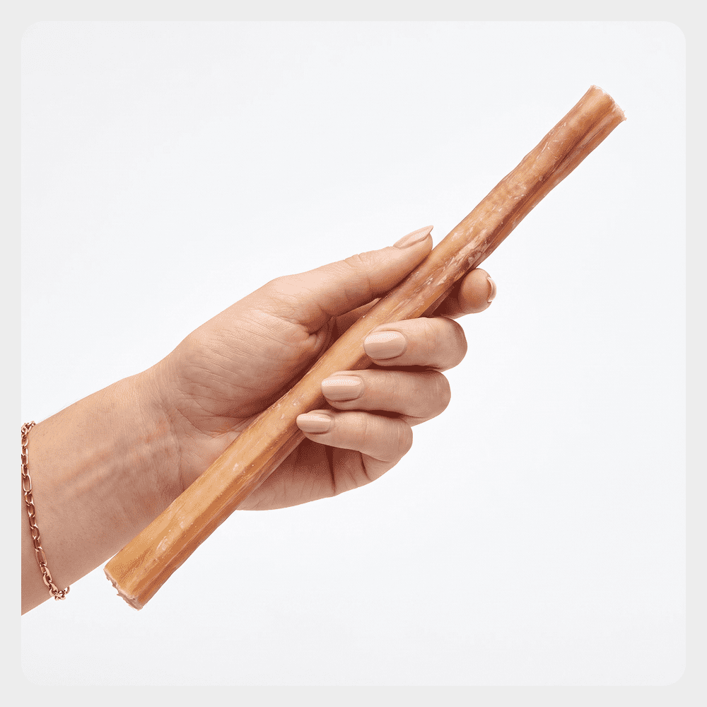 PetYupp Bully Sticks Dog Chew Treats 12 Inch 20 Count