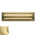 thumbnail image 7 of Baldwin 13 in x 3.6 Brass Mail Slot, 7 of 7