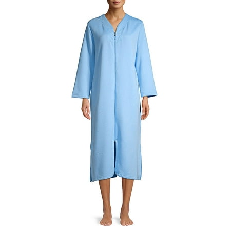 Kenneth Cole Quilted Coat - Quilted Zip-Front Robe