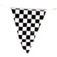 thumbnail image 2 of Festival Flags Checkered Racing Flag Pennant Party String Curtain Race Track Car Finish Banner Event Supplies Birthday 38Pcs, 2 of 2