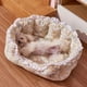 thumbnail image 4 of Pet Dog Bed Nest Cashmere Warming Hot Dog Bed House Soft Dog Lounger Nest Dog Baskets Winter Plush Kennel For Cat Puppy Supplies ShopWise Round, 4 of 10