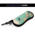thumbnail image 2 of ZICANCN Sunglasses Soft Case, Spring Flowers Bird Easter Neoprene Zipper Eyeglass Case for Men Women, 2 of 9