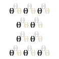 thumbnail image 2 of Minnieouse 3 Pieces Bra Strap Clips Webbing Buckle Slide Non-slip Holders Converter Underwear Freely Accessories Intimates for Girls Type1 NO1 Minnieouse CBP432991, 2 of 5