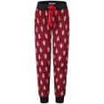 thumbnail image 3 of SofiePJ, Women's, Warm Dimple Fleece Pajama Gift Set, Black Red, S, 3 of 5
