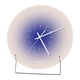 thumbnail image 1 of Reloj de pared decorativo, silencioso, sin tictac, con soporte de acero inoxidable estilo B, 1 of 9