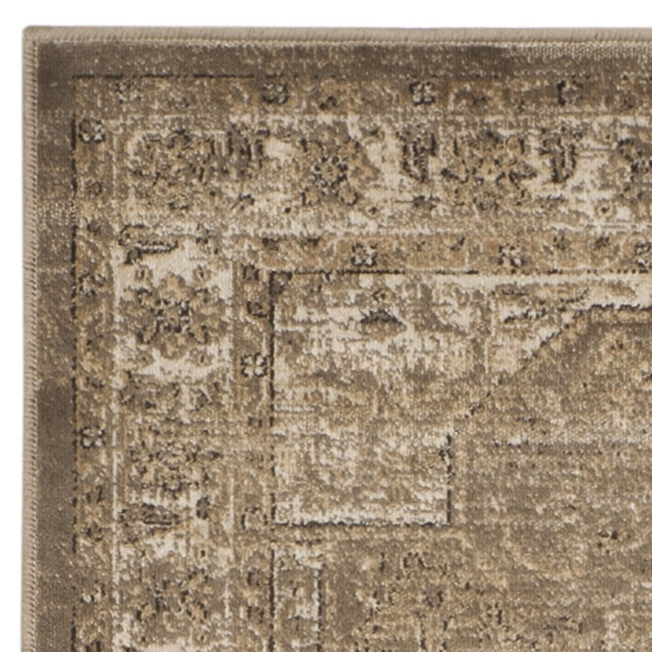 SAFAVIEH Vintage Cahal Traditional Runner Rug, Light Brown, 2'2" x 8'