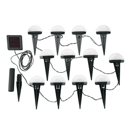 Half Circle Solar Path Lights  Set of 12