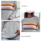 thumbnail image 4 of Suéter de rayas para mujer suéter de punto para mujer suéter de rayas arcoíris informal suelto hueco para el día a día para citas para la oficina ANGGREK Otros, 4 of 5