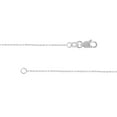 thumbnail image 3 of 14K White Gold Women's 16" 0.80mm Open Diamond Cut Cable Chain with 025 Gauge and Lobster Lock, 3 of 4