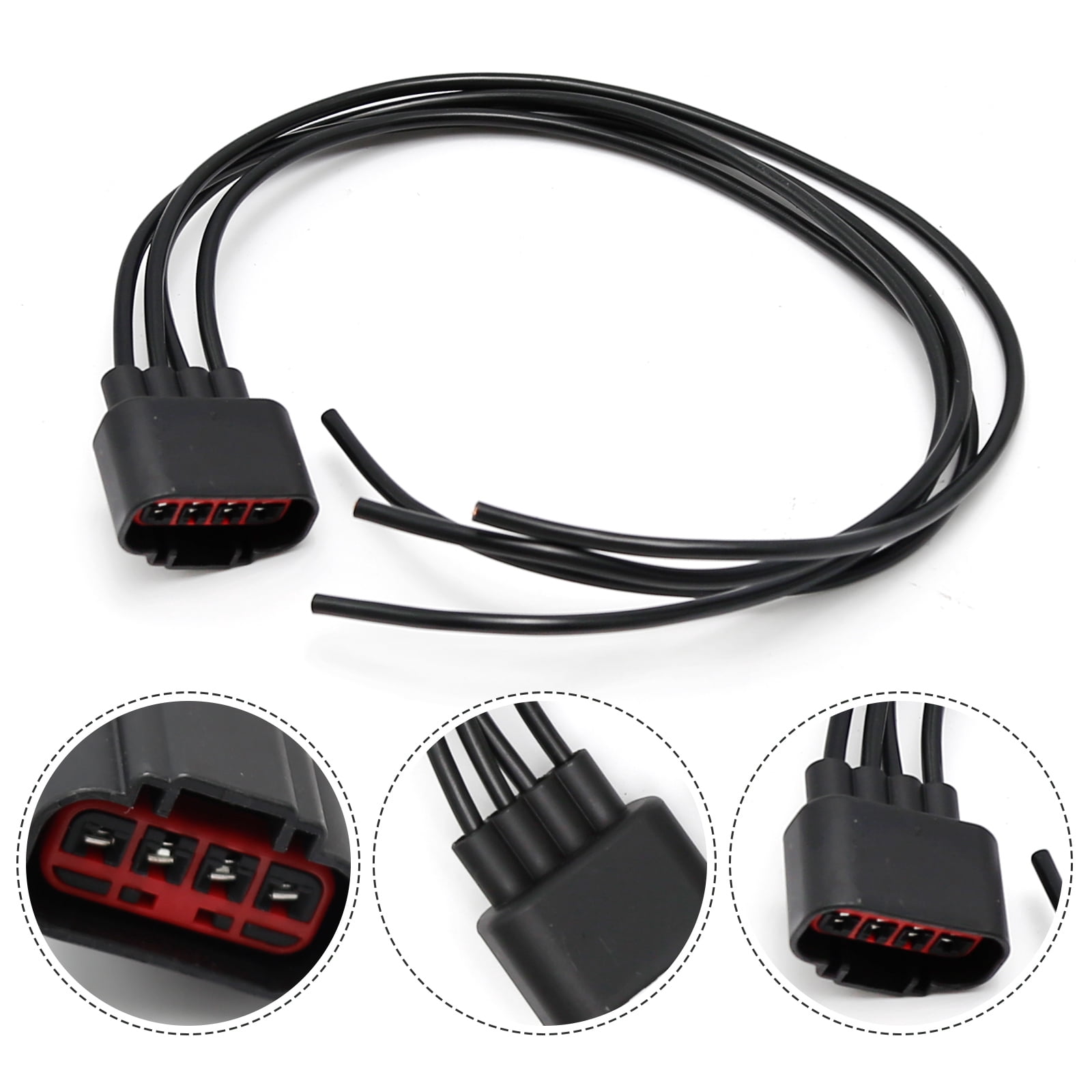 Anxingo HVAC Blower Motor Resistor Kit BL3Z-19E624-A AC Blower Control Module with WPT688 Connector Wire Harness Replacement for Ford Expedition F-150 Replacement for Lincoln Navigator YH1829