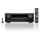 thumbnail image 1 of Denon AVR-X1800H Receptor AV de 7.2 canales - 80 W/canal, transmisión inalámbrica a través de HEOS, WiFi y Bluetooth integrados, compatible con Dolby Vision, HDR10+, HDR dinámico y sistemas de automat, 1 of 5