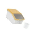 thumbnail image 4 of kurtrusly Rice and Grain Storage Container Cereal Dispenser Box yellow, 4 of 6