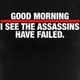 thumbnail image 3 of CafePress - Good Morning I See The Assassins Have Failed Pajam - Women's Dark Pajamas, 3 of 4