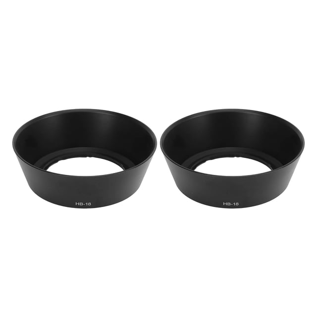 Parasol para lente Nikon AF Mount, 2 piezas de parasol para lente de repuesto para parasol H, piezas de repuesto para lente de cámara, compacto y ligero Jadeshay A