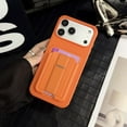 thumbnail image 3 of For iPhone 13 Pro Max Phone Case,With Contractile Kickstand,Credit Card Holder,Ultra Slim Shockproof Rugged Anti-Scratch Anti-fall Drop Protection Rugged Durable Phone Case Cover,Mint, 3 of 12