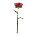 thumbnail image 3 of Día de San Valentín, rosa artificial, , adorno artesanal, pieza de exhibición, decoración de mesa de aniversario de coche, decoración para Rojo, 3 of 8
