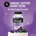 thumbnail image 6 of Airborne Vitamin C & Zinc Immune Support Gummies, Multivitamin Supplement, Elderberry Flavor, 50 ct, 6 of 10