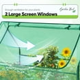 thumbnail image 5 of Quictent 49(L)x32(W)x39(H) inch Raised Garden Bed with Greenhouse Extra-Thick Galvanized Steel Dual Use (Green), 5 of 10