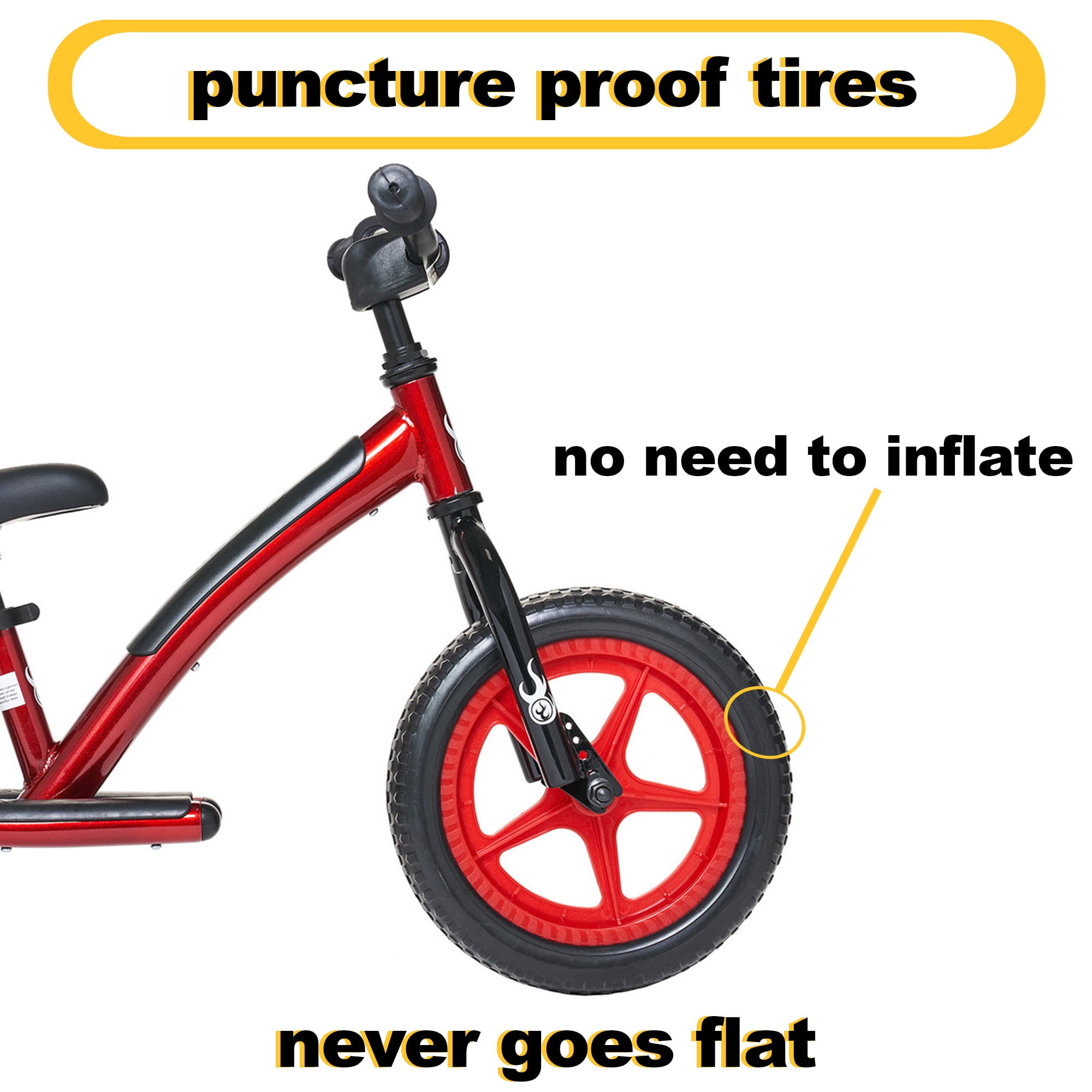 Mobo Explorer Red Balance Bike for Kids, 2-6 Years Old, Bicycle for Boys and Girls, No Pedal Ride On Toy for Toddlers