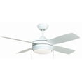 thumbnail image 2 of LAV52MWW4LK-LED Craftmade Lighting Laval - Ceiling Fan with Light Kit in Contemporary Style - 52 inches wide by 15.34 inches high, 2 of 2