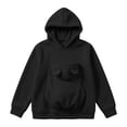 thumbnail image 6 of UOCUFY Pet Pouch Hoodie for Women Cat Dog Carrier Hoodies Carrying Pet Pocke Black,Size M, 6 of 6
