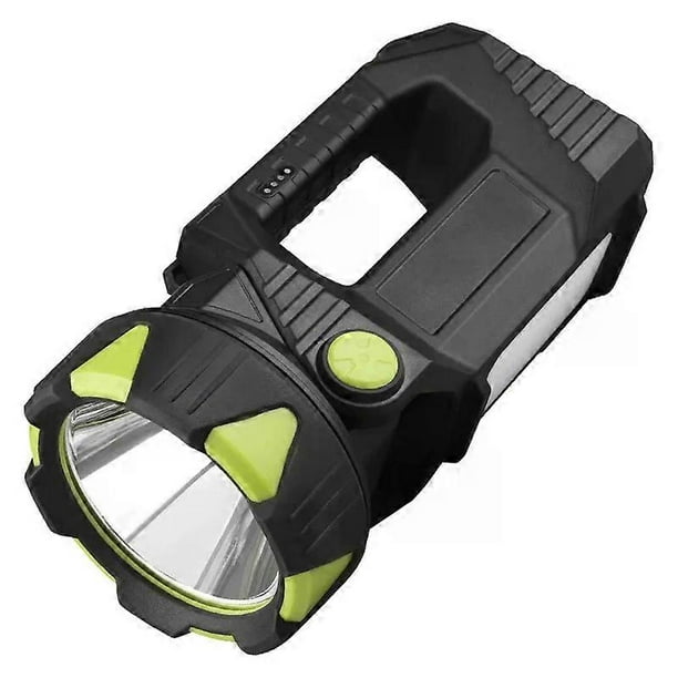 Rechargeable Bright Handheld Flashlight Big Battery 4800mAh Flashlight Spotlight Long Range Suitable for Outdoor Camping Hiking